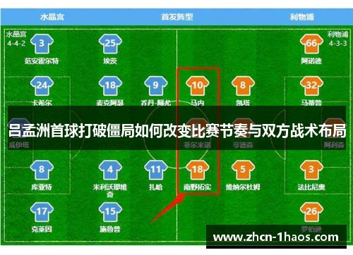 吕孟洲首球打破僵局如何改变比赛节奏与双方战术布局