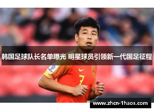 韩国足球队长名单曝光 明星球员引领新一代国足征程